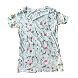 BDG floral scoop neck t shirt
